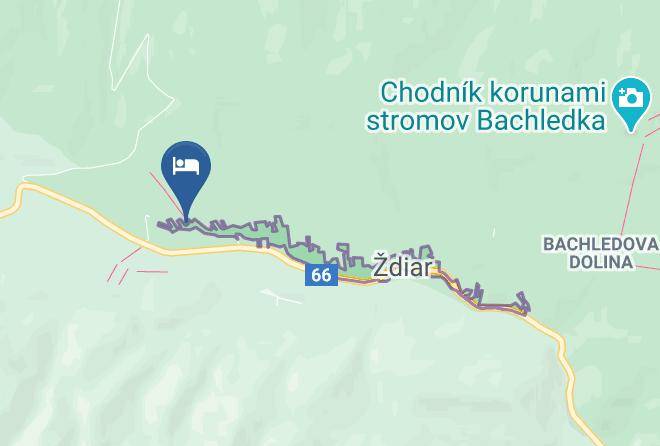 Poprad - Pension Perla Aqua Maps