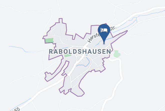 Hersfeld Rotenburg - Pension Peter Maps