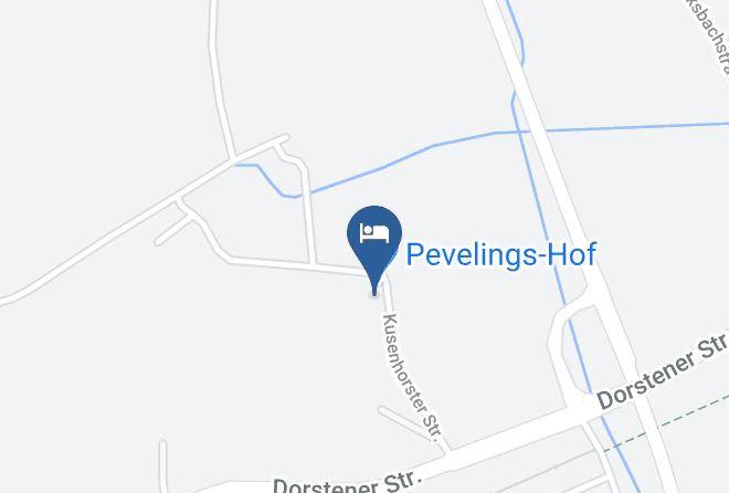 Recklinghausen - Pension Pevelings Hof Maps