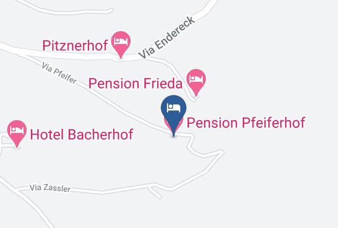 Bolzano - Pension Pfeiferhof Maps