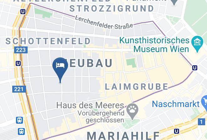 Vienna Neubau - Pension Pharmador Maps