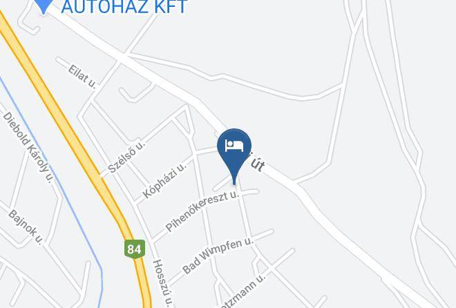 Sopron - Pension Pihenokereszt Maps