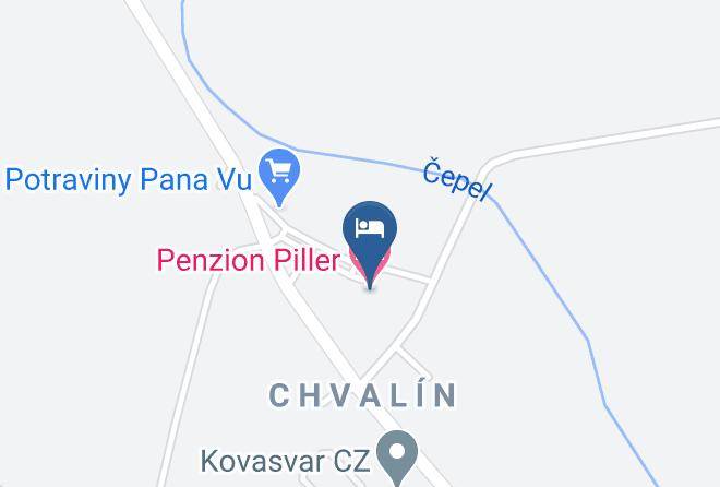 Litomerice - Pension Piller Maps