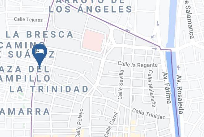 Malaga - Pension Pineda Maps