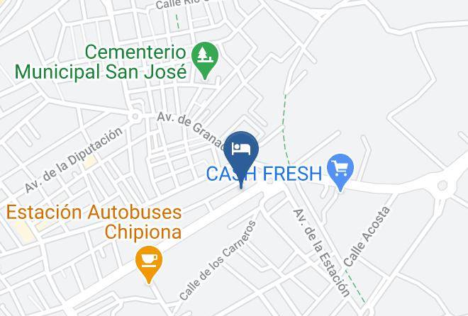Cadiz - Pension Pinzapa Maps