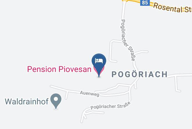 Villach Land - Pension Piovesan Maps