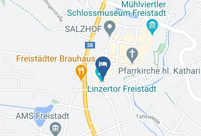 Freistadt - Pension Pirklbauer Zum Wilden Mann Maps