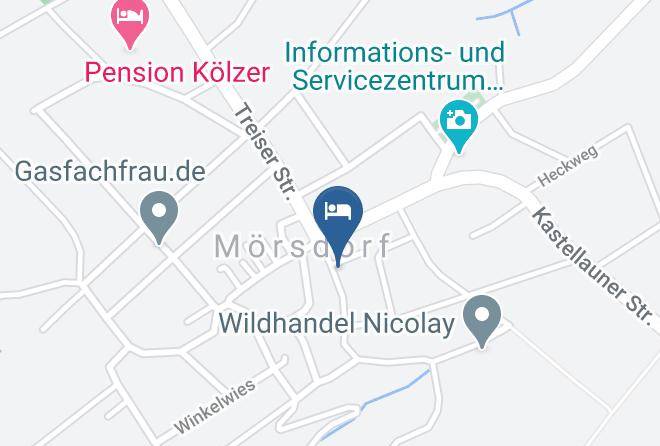 Rhein Hunsruck Kreis - Pension Platten Maps
