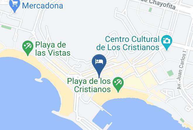 Santa Cruz De Tenerife - Pension Playa Maps