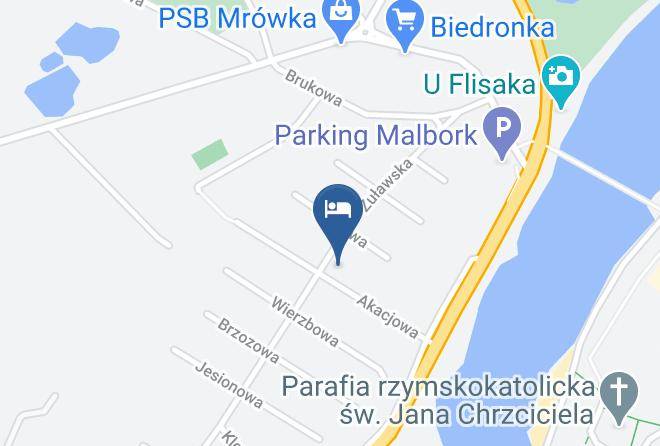 Malborski - Pension Pod Akacjami Maps