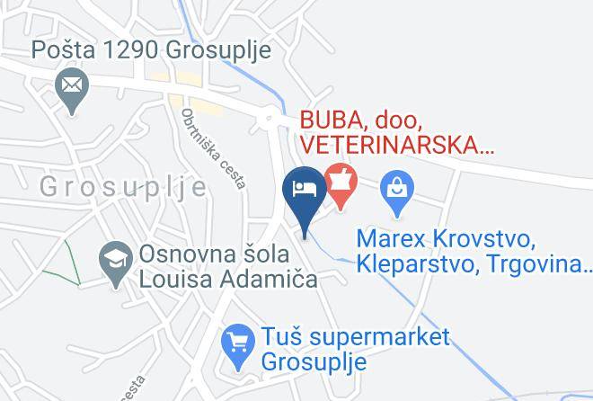 Grosuplje - Pension Podrzaj Maps