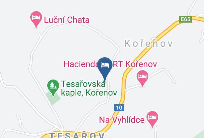 Jablonec Nad Nisou - Pension Poezie Maps