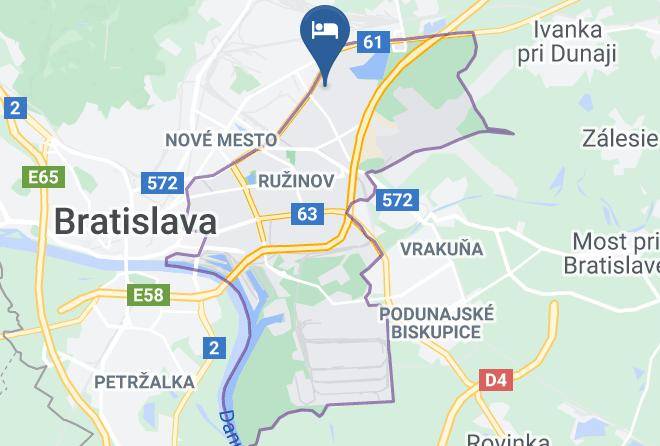 Bratislava Ruzinov - Pension Pohodicka Maps