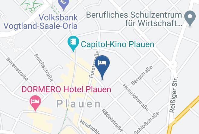 Vogtlandkreis - Pension Polster Plauen Maps