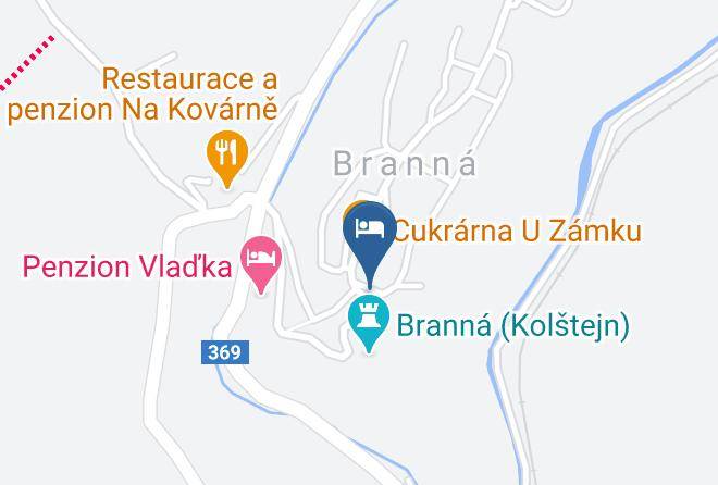 Sumperk - Pension Post Maps