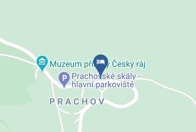 Jicin - Pension Prachov Maps