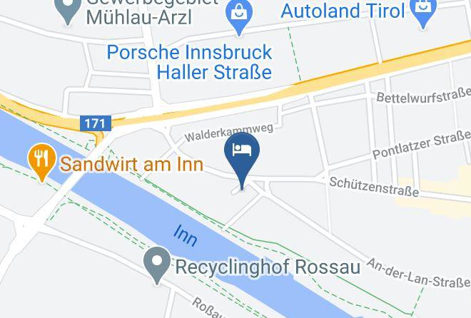 Innsbruck Stadt - Pension Prantner Maps