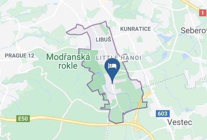Prague - Pension Prima Maps