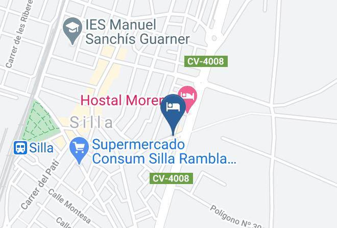 Valencia - Pension Puerto Maps