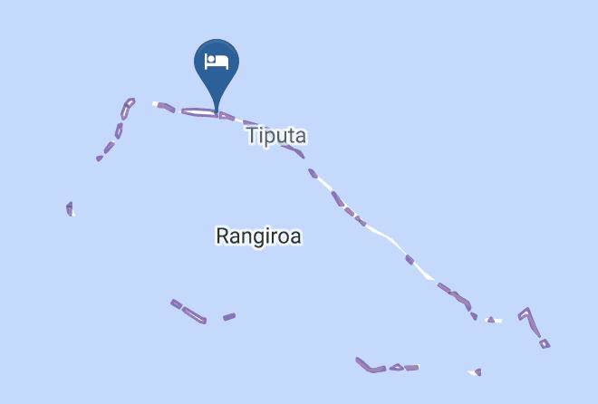 Rangi Roa - Pension Punua Et Moana Le Lagon Vert Maps