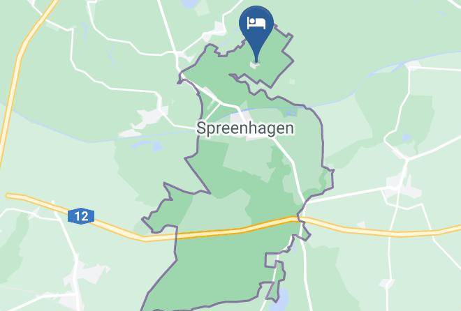 Oder Spree - Pension Radlerhort Maps