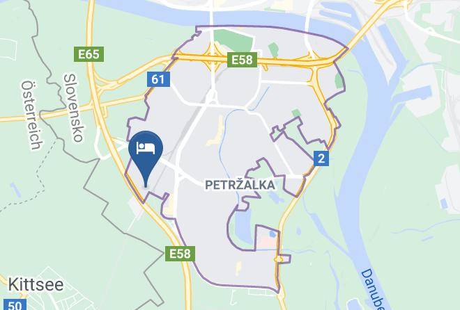 Petrzalka - Pension Raki Maps