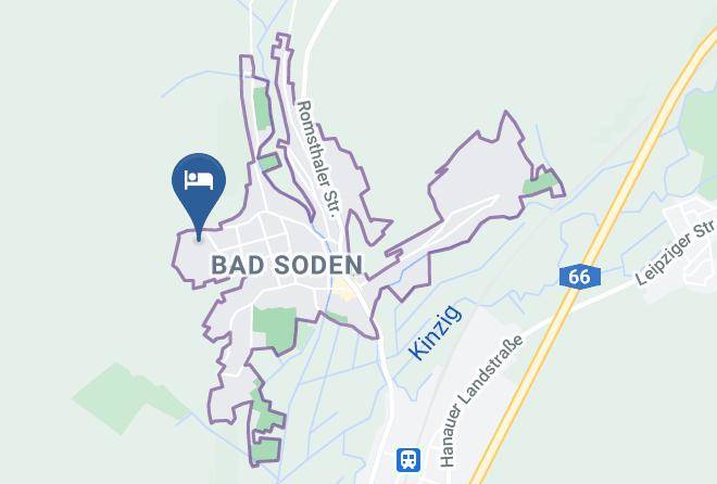 Main Kinzig Kreis - Pension Ramona Hotel Garni 63628 Bad Soden Salmunster Maps