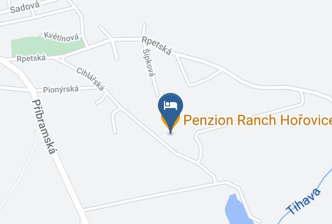 Beroun - Pension Ranch Maps