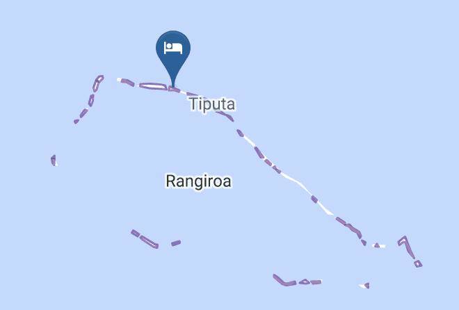 Rangi Roa - Pension Rangiroa Plage Maps