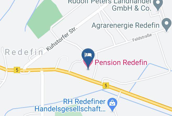 Ludwigslust Parchim - Pension Redefin Maps