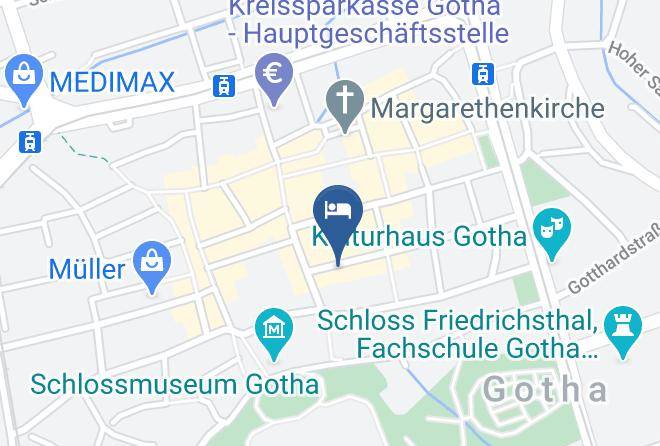 Gotha - Pension Regina Monique Kluge Maps