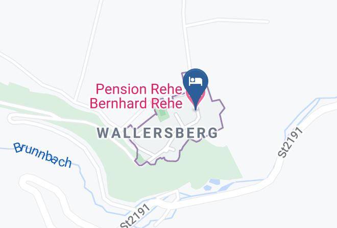 Lichtenfels - Pension Rehe Bernhard Rehe Maps