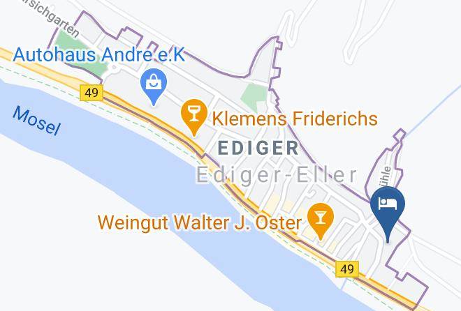 Cochem Zell - Pension Rehschopp Maps