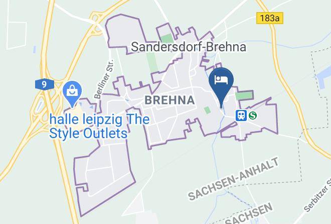 Anhalt Bitterfeld - Pension Reif Maps