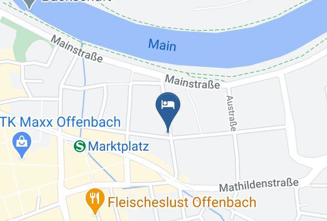 Offenbach Am Main - Pension Relax Pension Offenbach Maps