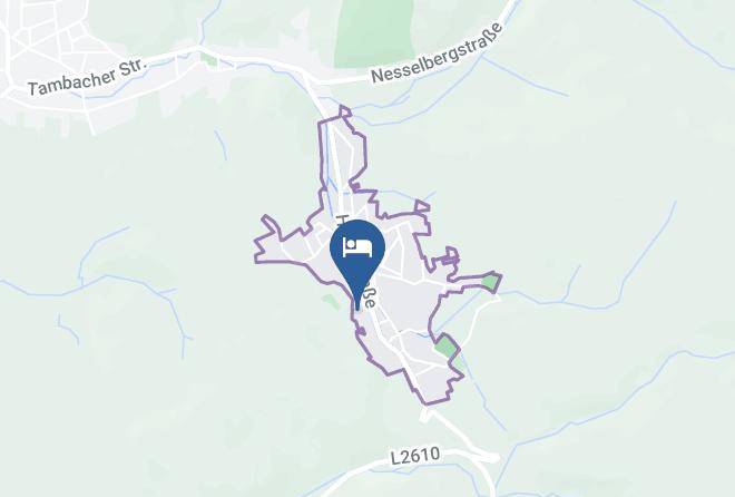 Schmalkalden Meiningen - Pension Rennsteigblick Maps