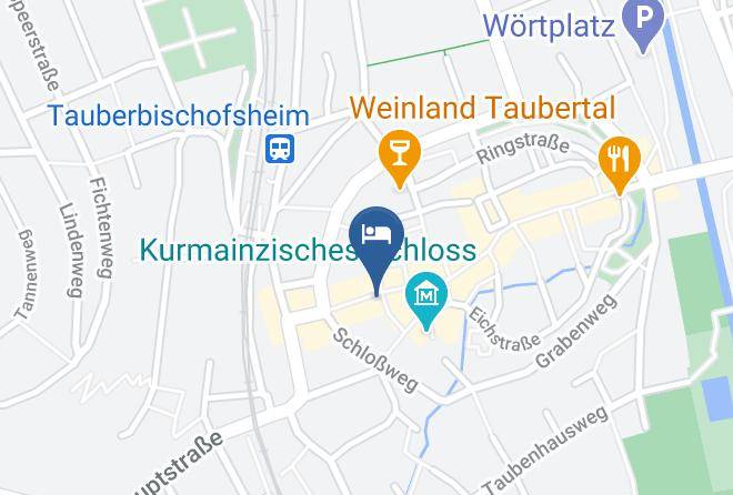 Main Tauber Kreis - Pension Resi Stein Maps