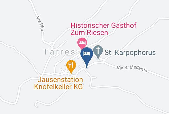 Bolzano - Pension Residence Karpoforus Maps