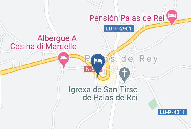 Lugo - Pension Residencia Barcelona Maps