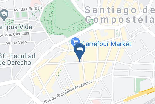 Auna - Pension Residencia La Paz Maps