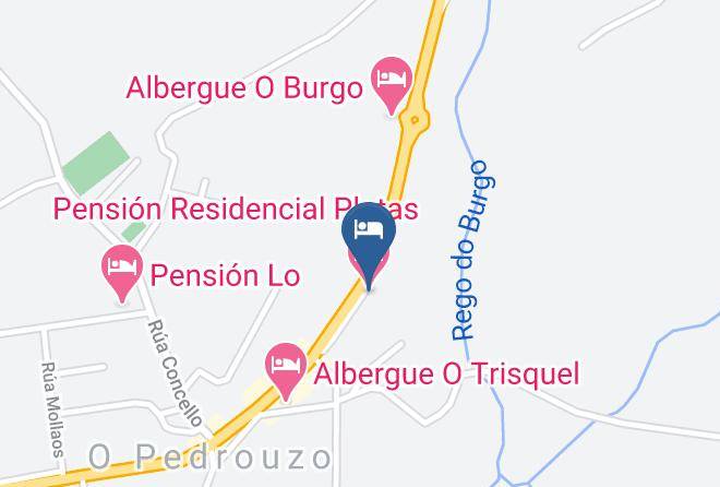 Auna - Pension Residencial Platas Maps