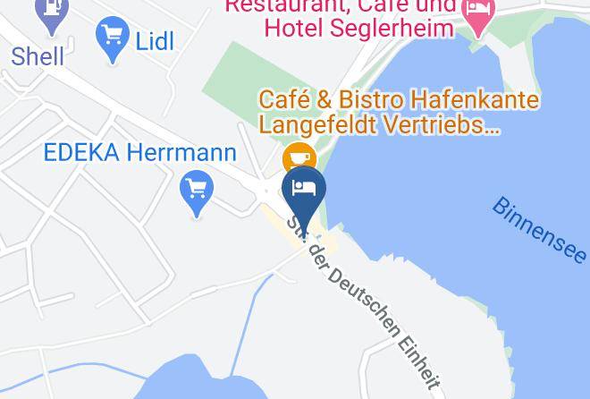 Mecklenburgische Seenplatte - Pension & Restaurant Del Porto Maps