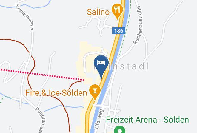 Imst - Pension & Restaurant Heiners Solden Maps