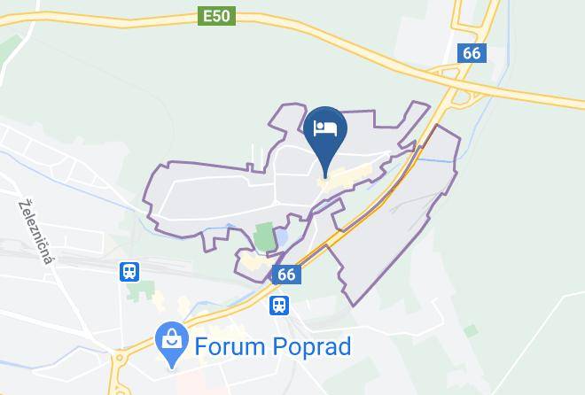 Poprad - Pension & Restaurant Sabato Maps