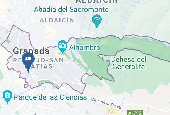 Granada - Pension Restaurante Veracruz Maps