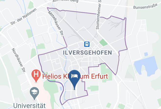 Erfurt - Pension Reuss Maps