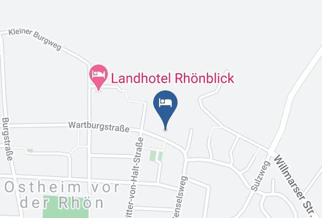 Rhon Grabfeld - Pension Rhonblick Maps
