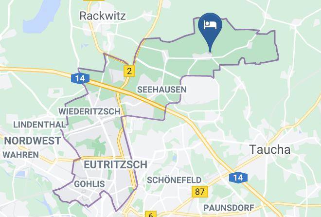 Leipzig - Pension Rickelt Maps