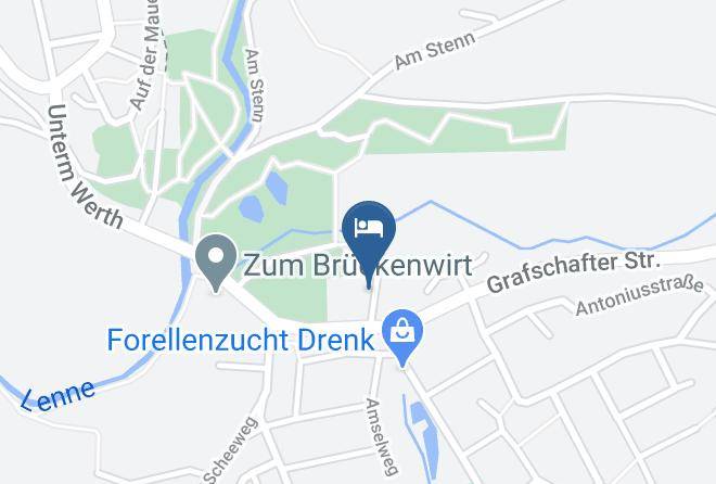 Hochsauerlandkreis - Pension Rickert Maps