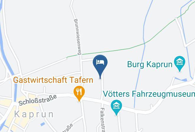 Zell Am See - Pension Rieder Kaprun Maps